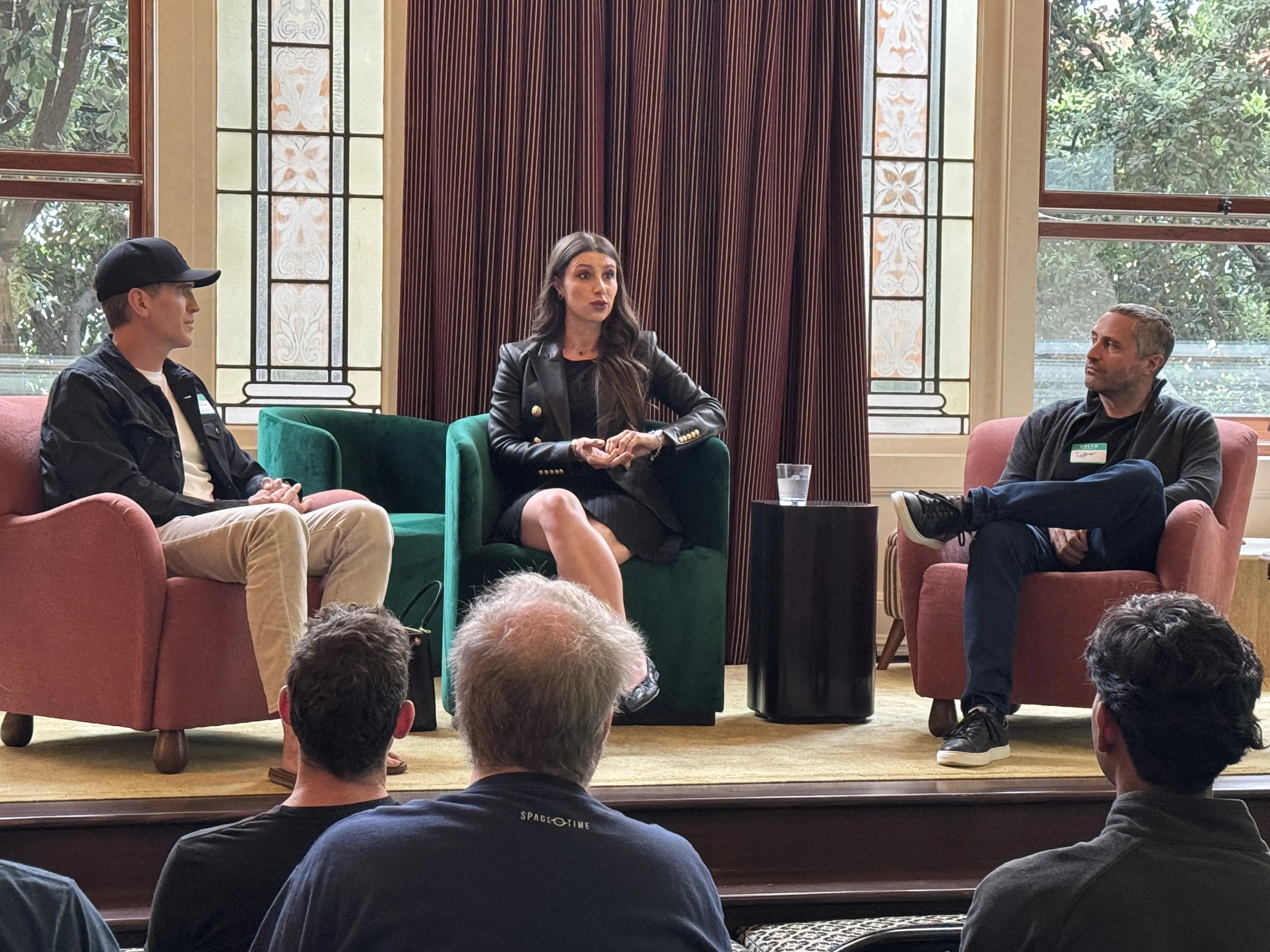 David Price leds panel with Mary D'Onofrio (Crosslink Capital) and Topher Conway (SV Angel)